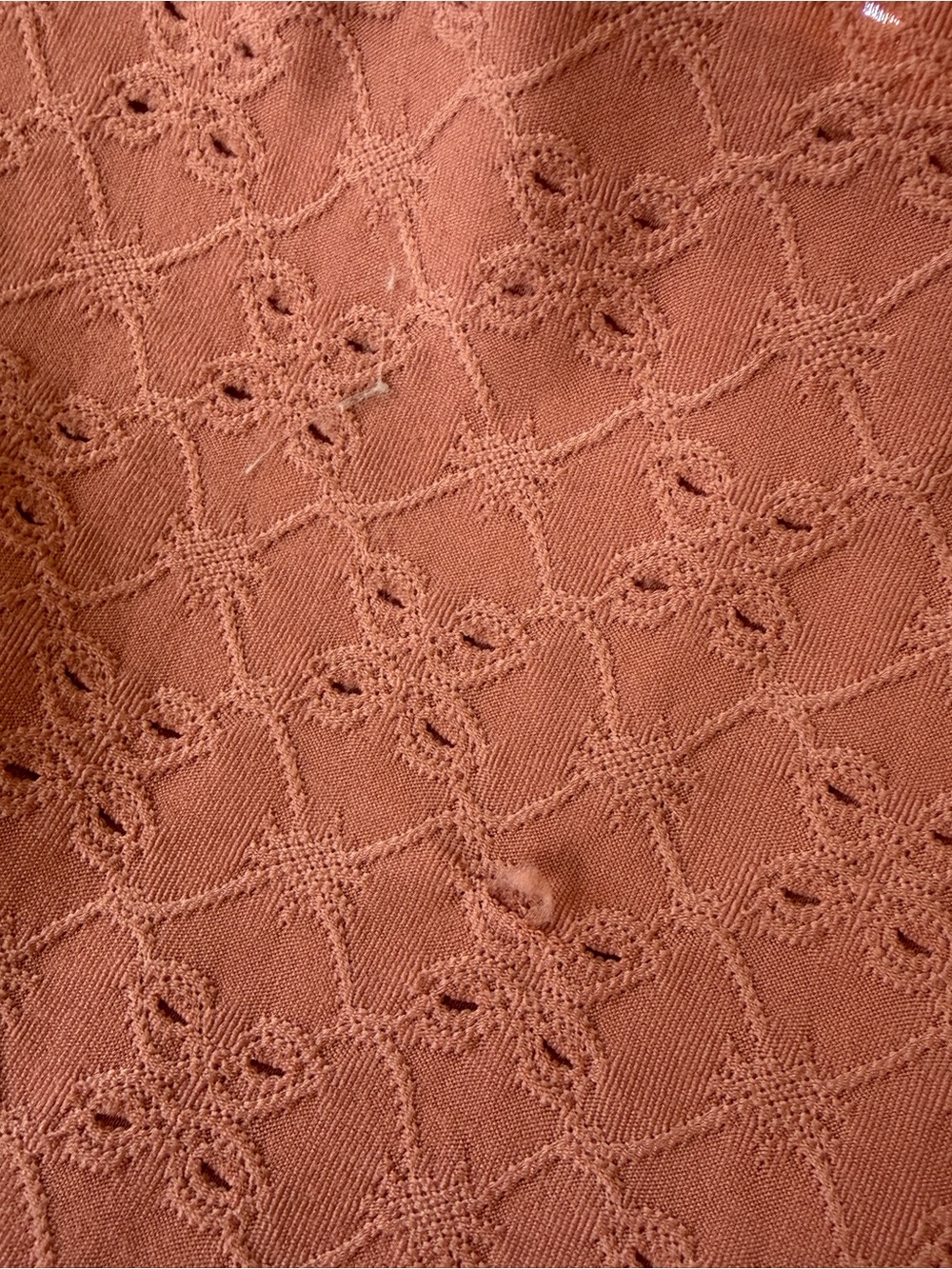 Women's Pink Eyelet Tank Dress - Picture 7 of 7